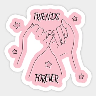 friends forever Sticker